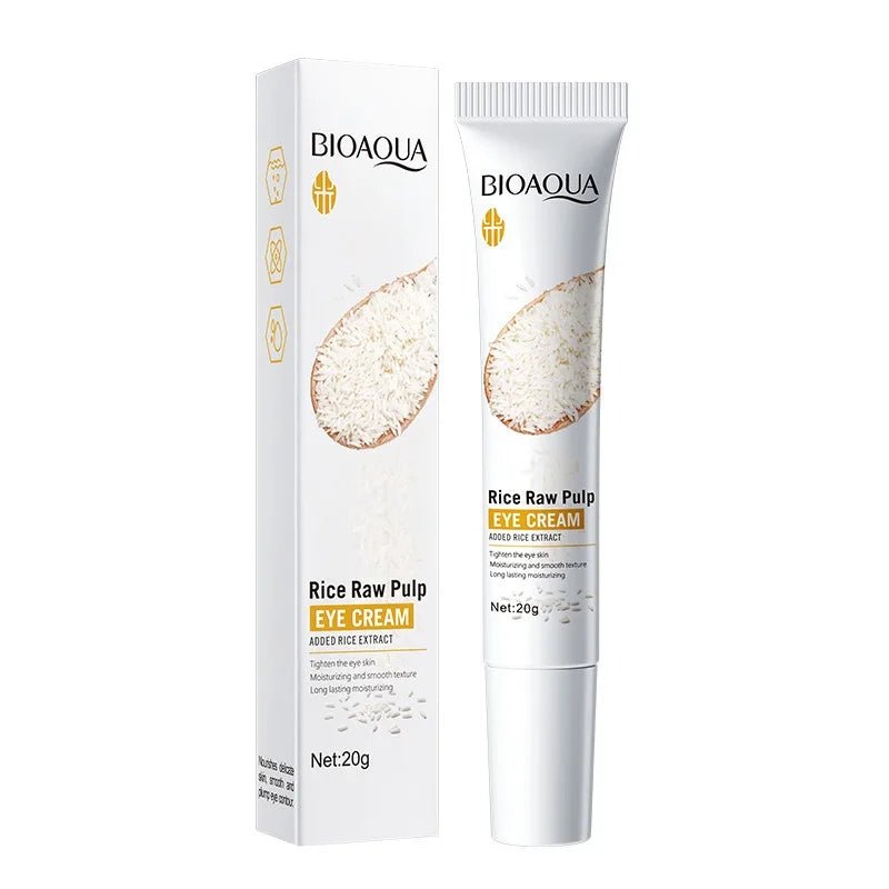 BIOAOUA Rice Puree – Limpiador Facial con Extracto de Arroz Reduce arrugas | Suaviza la piel | Mejora la textura | Hidrata | Nutre | Limpia profundamente