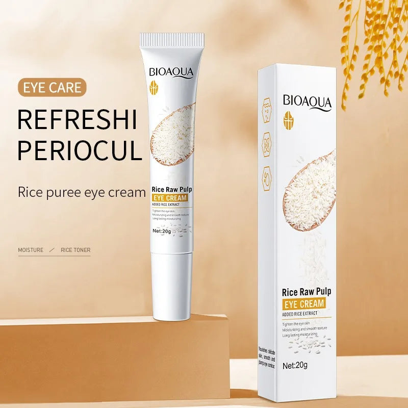 BIOAOUA Rice Puree – Limpiador Facial con Extracto de Arroz Reduce arrugas | Suaviza la piel | Mejora la textura | Hidrata | Nutre | Limpia profundamente
