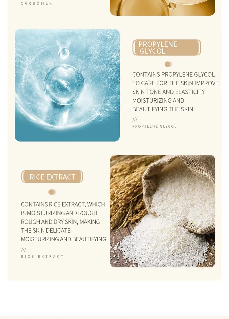 BIOAOUA Rice Puree – Limpiador Facial con Extracto de Arroz Reduce arrugas | Suaviza la piel | Mejora la textura | Hidrata | Nutre | Limpia profundamente